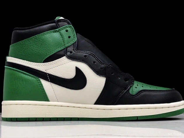 1st Kicks OG Green Jordan Air NRG Sail-Black High 555088-302 1 Pine 0731